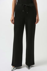 Joseph Ribkoff 253136 Scuba Jersey Wide-Leg Pull-On Pants