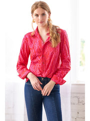 Finley Moxie Pink Blouse
