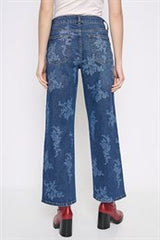 Wide-Leg Full Length Jeans