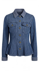 Fit And Flare Trucker Jacket