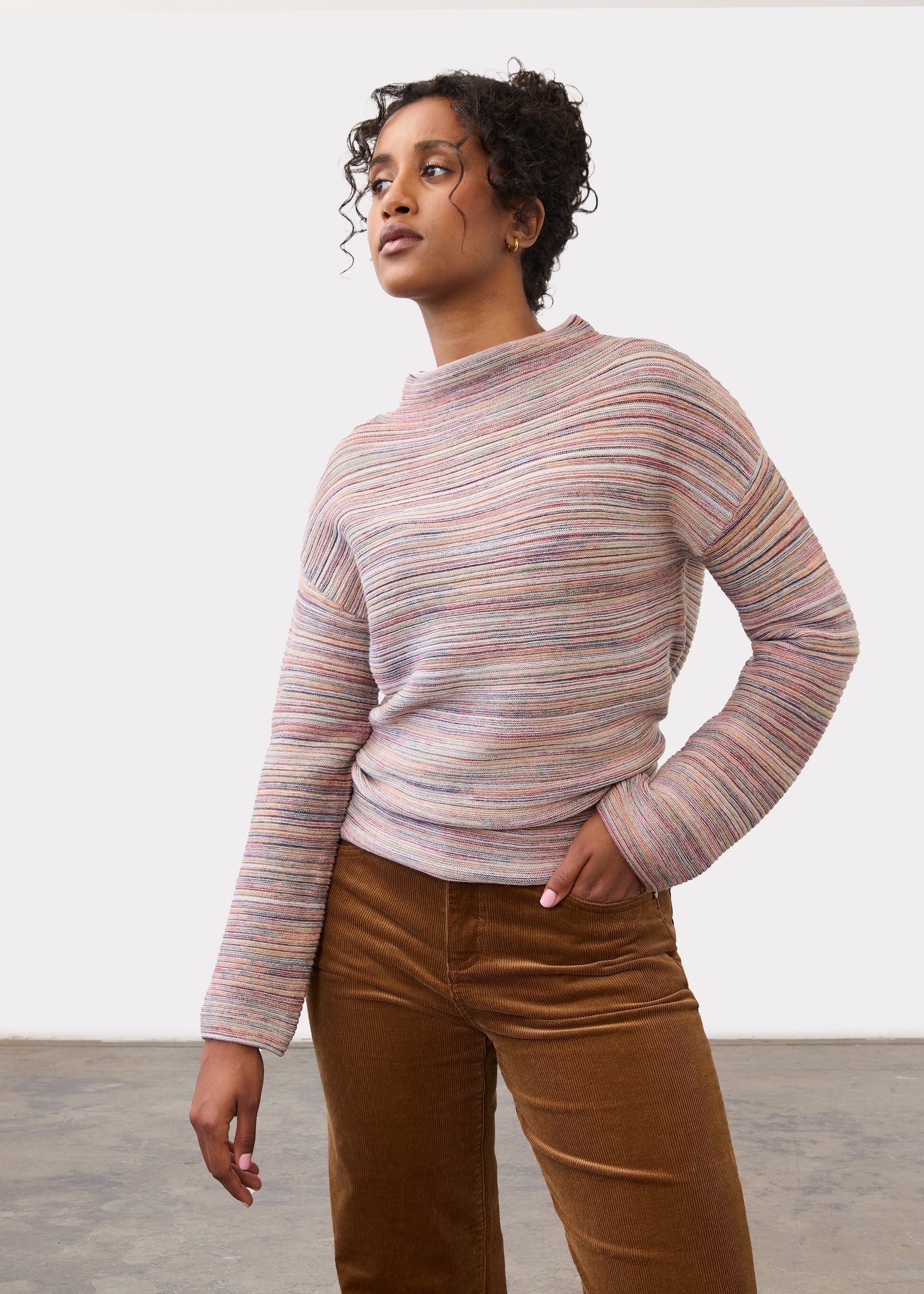 Mock Neck Sweater
