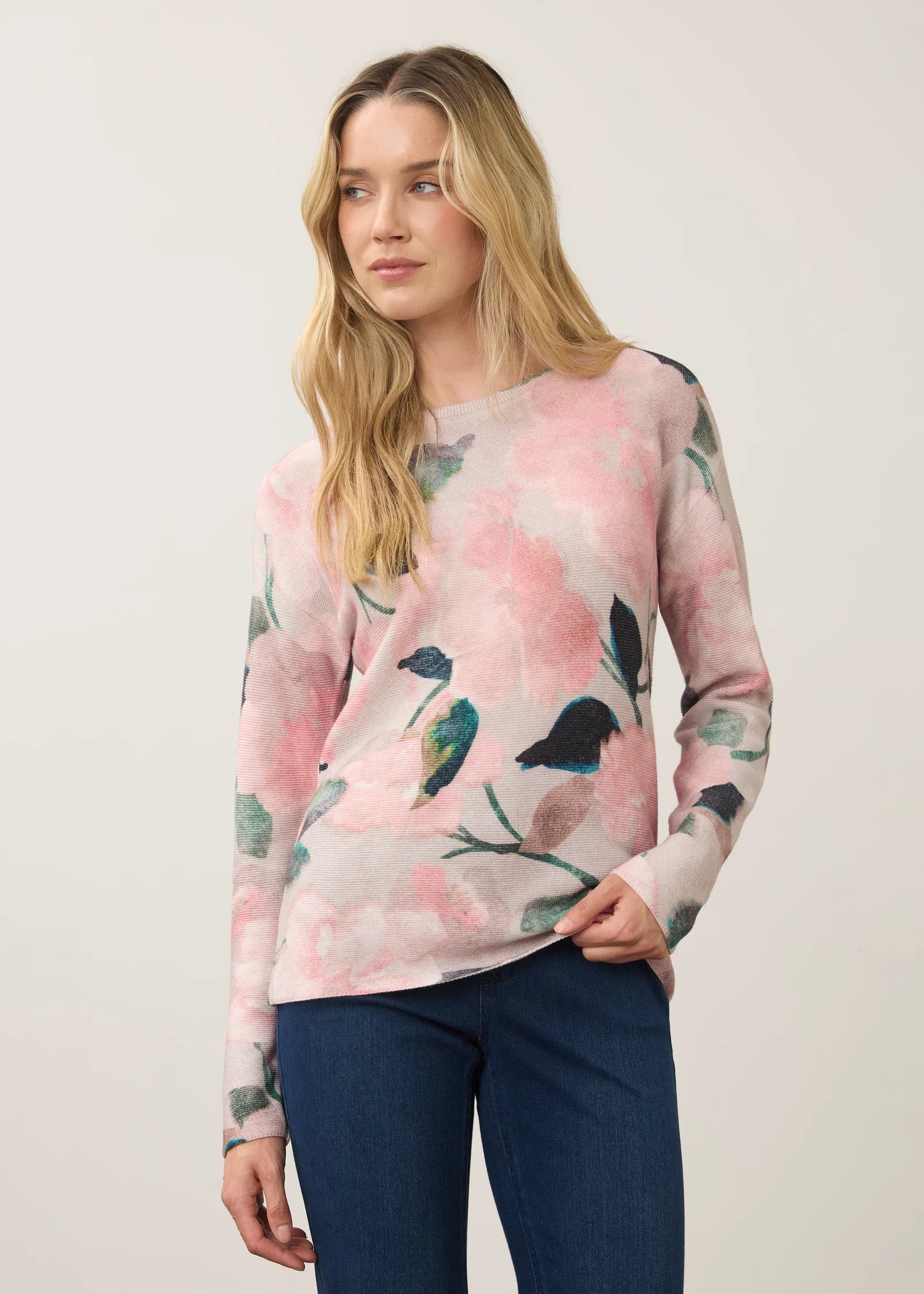 Printed Sweater