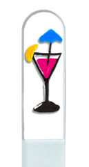 Party Drink Special Occasion Hand Painted Crystal Nail File