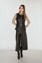High-waisted Wide-leg Pant
