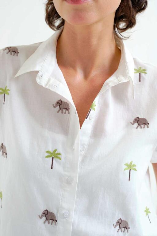 Elephant Palms Shirt