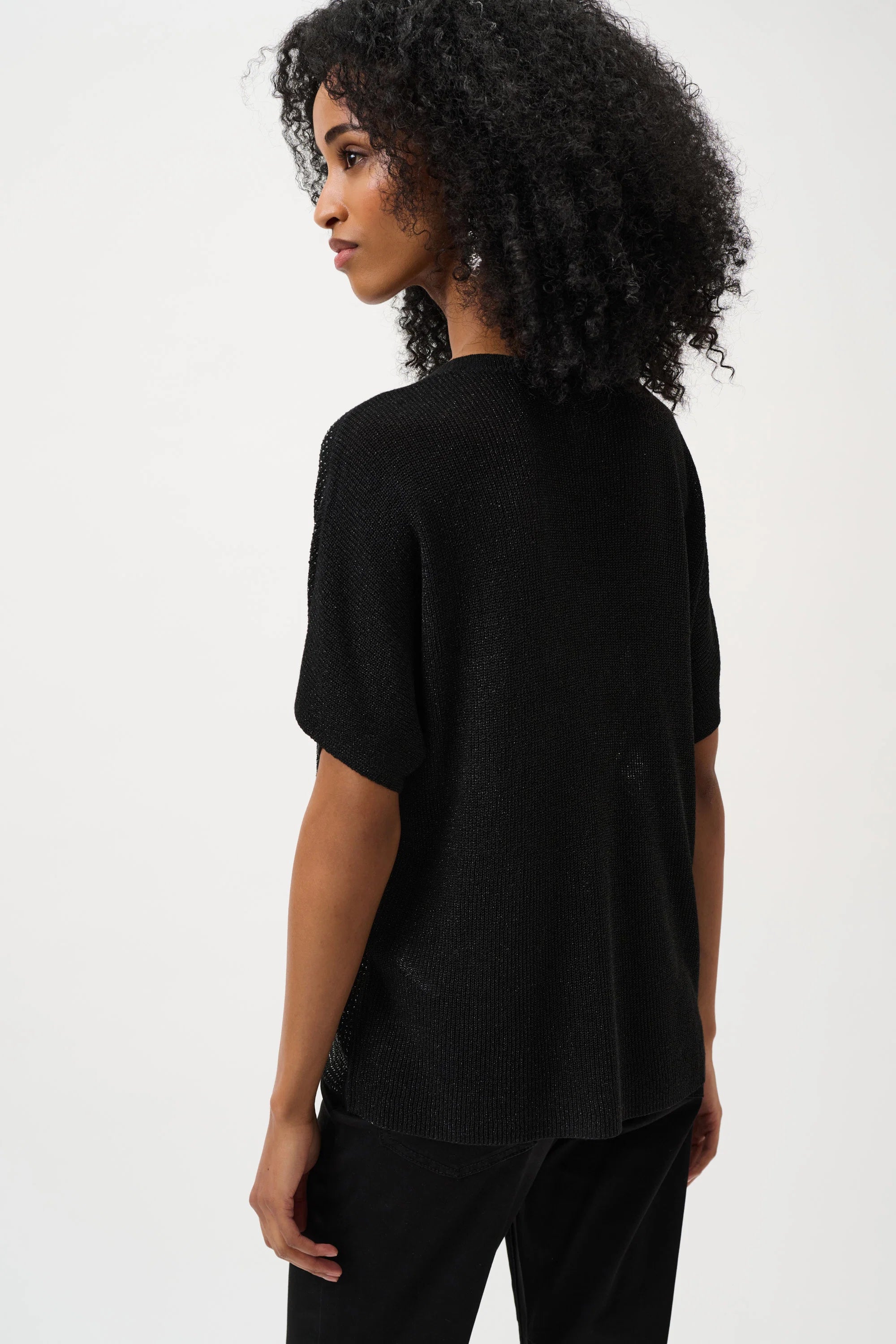 Short Sleeve Sparkle Top