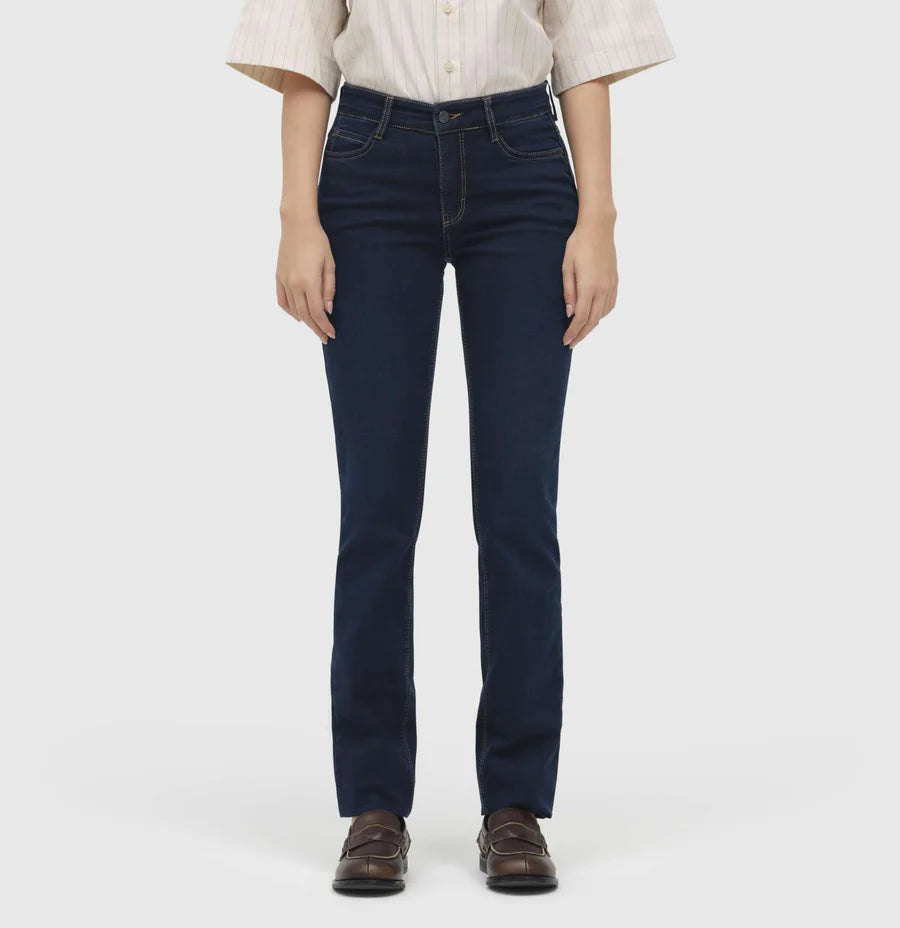 Mac Jeans Dream Denim Straight Legs 5401-90-355L | D826 Dark Washed