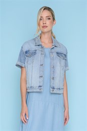 Glitter Denim Jacket