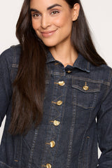 Gold Button Denim Jacket