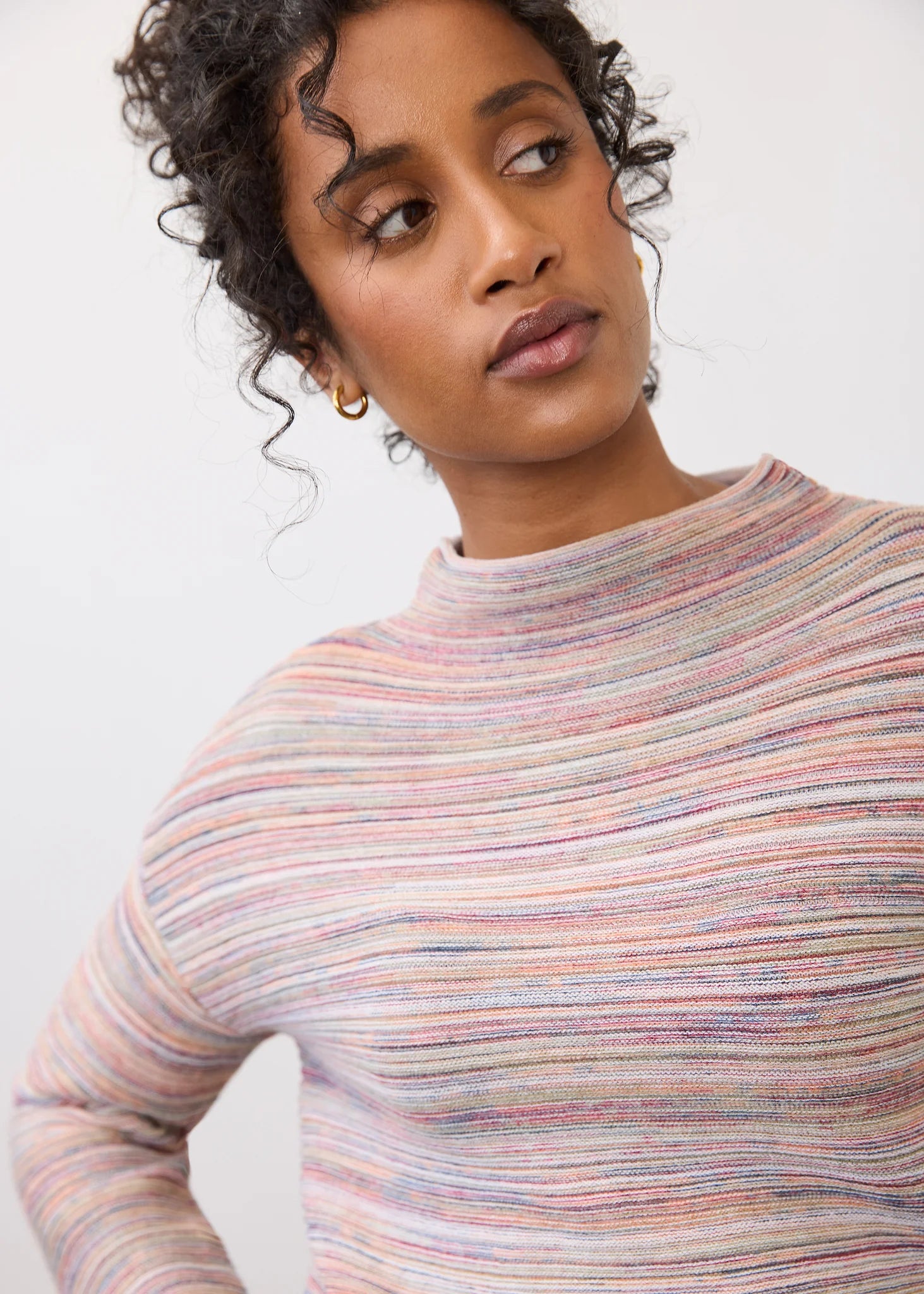 Mock Neck Sweater