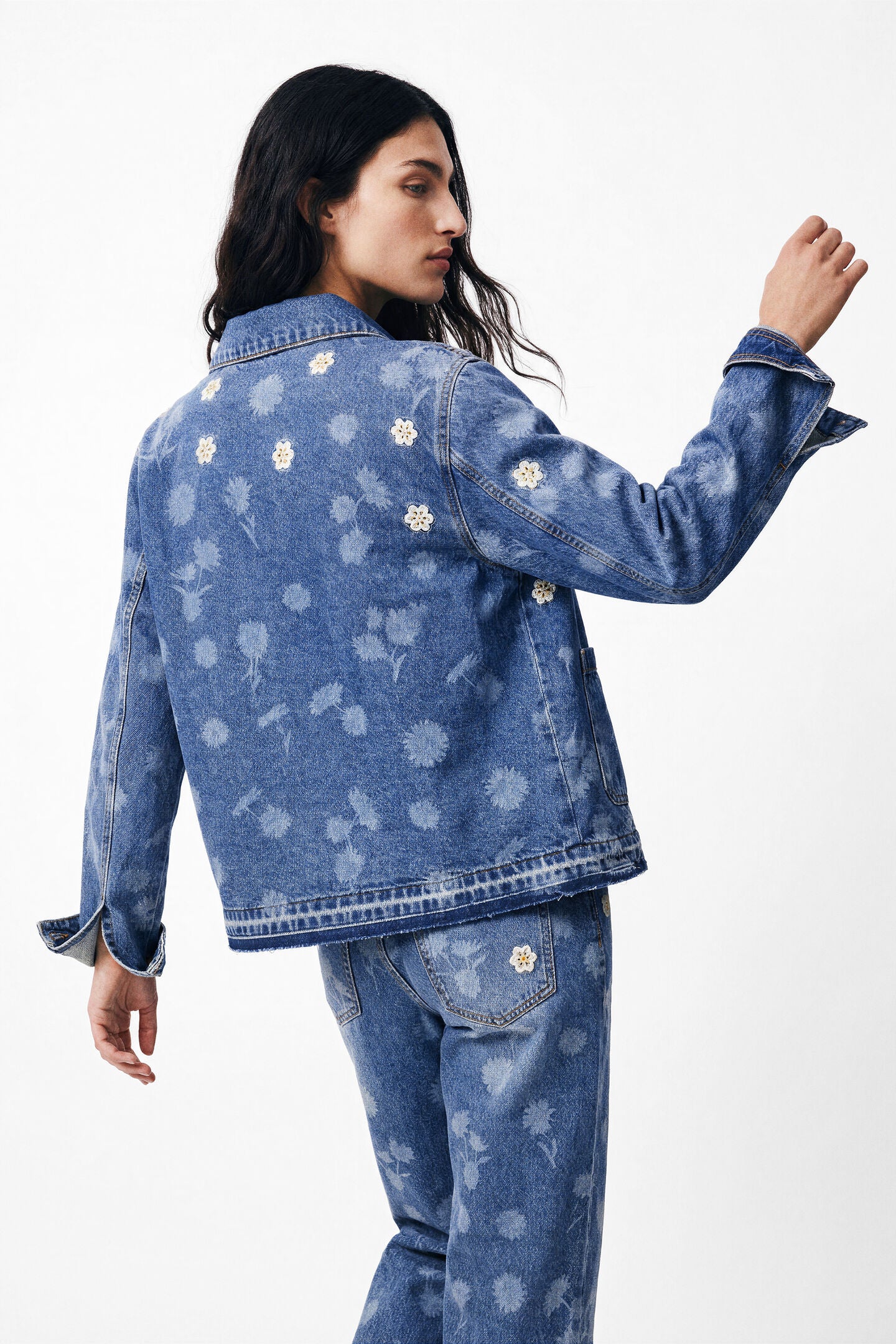Denim Wash Trucker Jacket