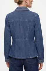 Fit And Flare Trucker Jacket