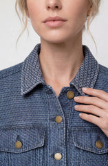 Fit And Flare Trucker Jacket