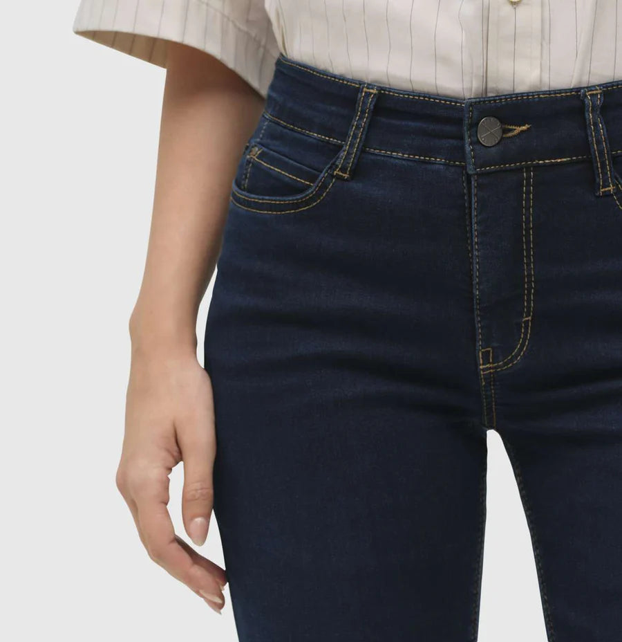 Mac Jeans Dream Denim Straight Legs 5401-90-355L | D826 Dark Washed